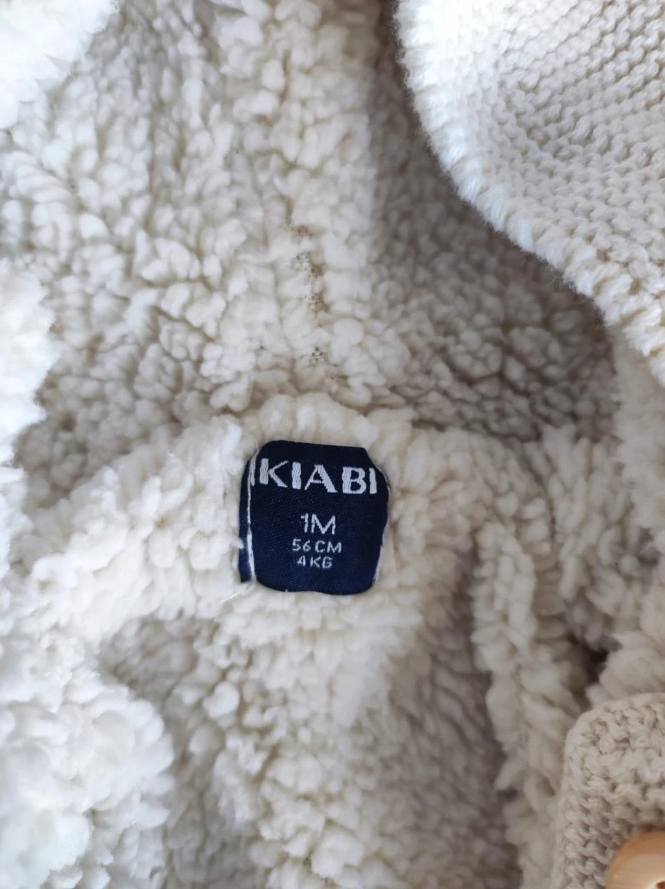 Manteau à capuche épais